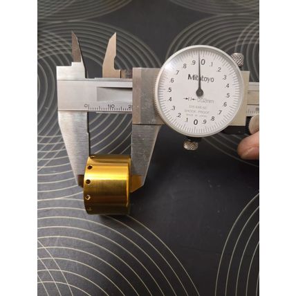 30*20mm Titanium Nitride coated caliper piston Nissin Brembo M40 M50 GP4-RX MS