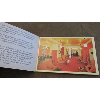 1970-80s Advertising Booklet - Lonsdale Court Hotel - Margate