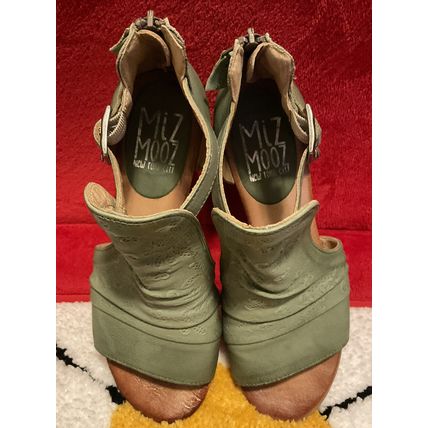 Aloe Miz Mooz NYC Leather Heeled Sandals Corra US7.5/8 EU38 SHOES
