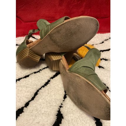 Aloe Miz Mooz NYC Leather Heeled Sandals Corra US7.5/8 EU38 SHOES