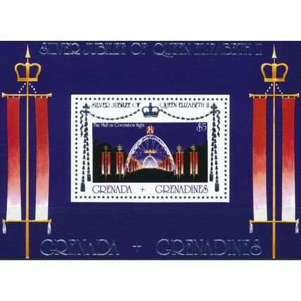 Silver Jubilee - Grenada Grenadines 1977 - MNH - SG MS218