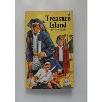 Treasure Island, by Robert Louis Stevenson | PB Blackie Star, 1967 | Very Good