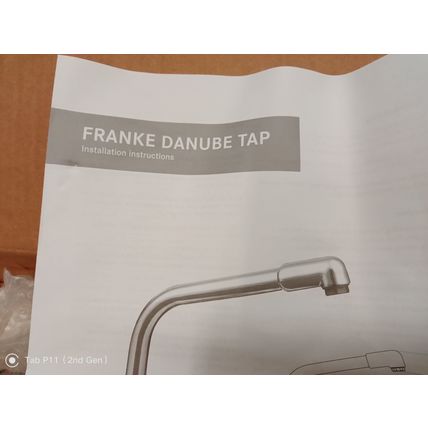 FRANKE DANUBE KITCHEN MIXER TAP NEW (FREE POSTAGE)