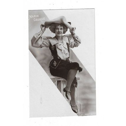 Marie George, Actress, RP Postcard
