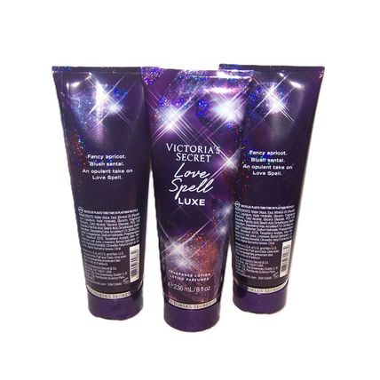 Victoria's Secret Love Spell Luxe Fragrance Lotion 8 oz 3 Pack - Apricot Santal