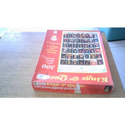 KINGS & QUEENS Jigsaw Puzzle (300 Piece) Michael Stanfield VINTAGE