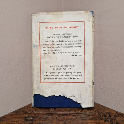 Clown Prince of Soccer Len Shackleton Autobiography HB 1955 (Moisture Damage)
