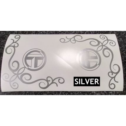 2 X T4 CAMPER DECAL BONNET STRIPES 2 DESIGNS MANY COLOURS
