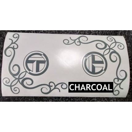 2 X T4 CAMPER DECAL BONNET STRIPES 2 DESIGNS MANY COLOURS