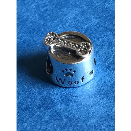 Genuine 925 Silver Dog charm for Pandora bracelet comes in a cute velvet pouc