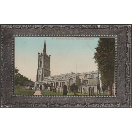 St Michaels Church, Bishop Stortford, Hertfordshire, 1911 - Valentine's Postcard