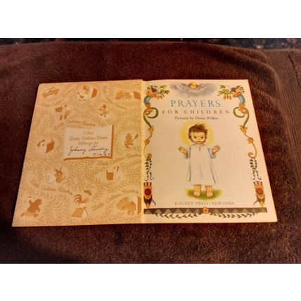 Little Golden Book Prayers For Children By Mary Redd PhD (P) Fine/Very Fine 1964