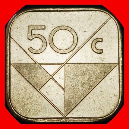 Ⰶ NETHERLANDS (1986-2023): ARUBA ★ 50 CENTS 1992! BEATRIX ★LOW START★NO RESERVE