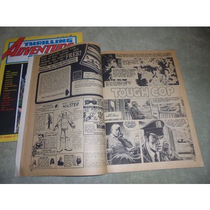 Rare 1974 Set! THRILLING ADVENTURE STORIES Magazines 1& 2! Atlas/Seaboard! $40.