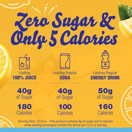 Crystal Light Sugar-Free Decaffeinated Lemon Iced Tea Naturally Flavored Powdere