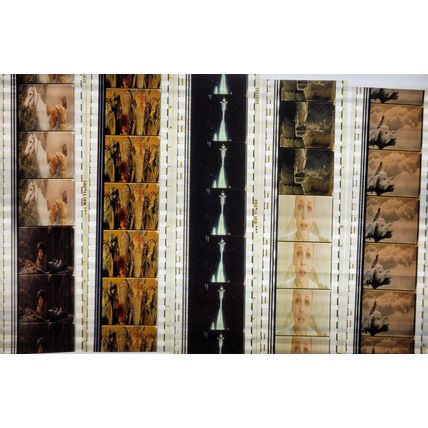 Never ending story. Pk MULTI AKF - A008h . - 5 STRIPS OF 5 - 35MM FILM CELLS