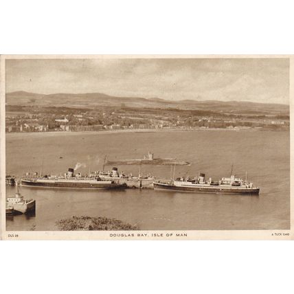 EC993 DOUGLAS BAY. PRINTED POSTCARD