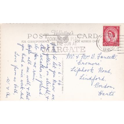 ED 321 CLIFTONVILLE - THE WINTER GARDENS . RP POSTCARD