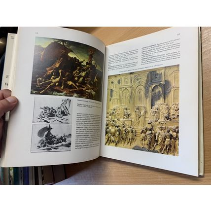 1975 "THE COLOR ENCYCLOPEDIA OF WORLD ART" 1.5kg USA HEAVY HARDBACK BOOK (P8)