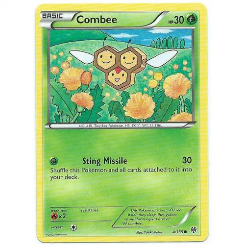 Pokemon Black & White Plasma Storm - #4/135 - Combee