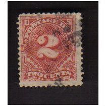 1917 USA postage due 2c red F/U Sgd531