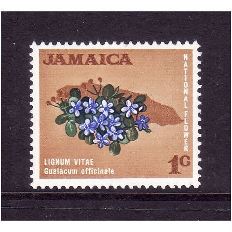 JAMAICA 1970 SG 307 1c LIGNUM VITAE U/M MINT