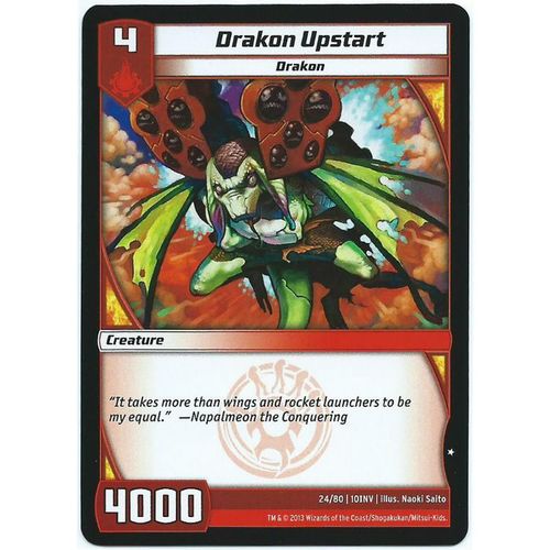 Kaijudo - Invasion Earth - #24/80 - Drakon Upstart