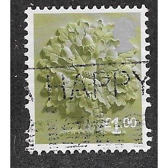ENGLAND £1.00 'ENGLISH OAK' (EN35) FINE USED (EBID66-505)
