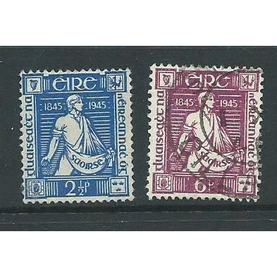 Ireland stamps sg136 sg 136 used set