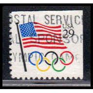 Used 2528 29c U.S. Flag Fine BPS W2735