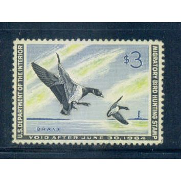 RW30 $3 Pair of Brant Landing Very Fine MNH C1052