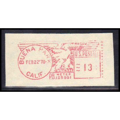 Used Revenue 13c Meter Buena National Park, CA. E0022