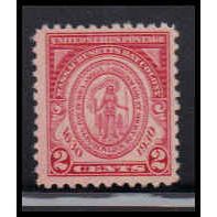 682 2c Massachusetts Fine MNH O1815