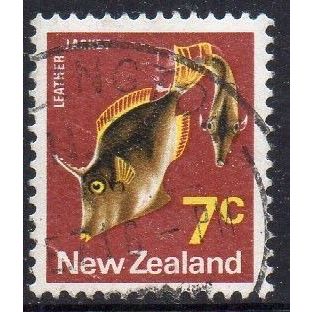 New Zealand 1970 Definitives - Leather Jacket 7c Used