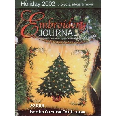 Embroidery Journal October 2002