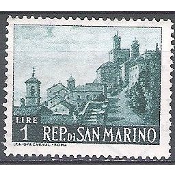 San Marino 1961 Michel 682 Neuf ** Cote (2006) 0.10 Euro Vue de San Marino