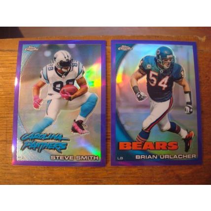 2010 Topps Chrome,7-Cards, Rare Purple Refractors, All Numbered to 555
