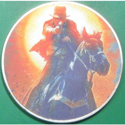 Indiana Jones. Challenge Coin. Souvenir. Silver Tone. C73a.