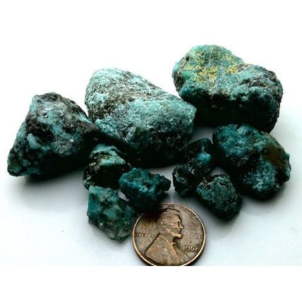 Sonoran Turquoise Gemstone Carving Cabbing Rough Lot 1