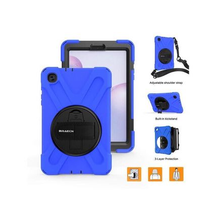 BRAECNstock Samsung Galaxy Tab A 8.4 Inch Case w/Hand Strap/Kickstand-BLUE-NEW
