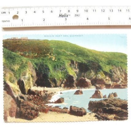 1950-60s postcard Moulin Huet Bay, Guernsey