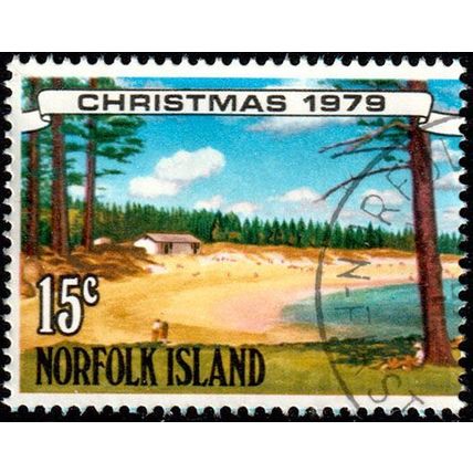 Norfolk Island 1979 Christmas 15c Used Stamp