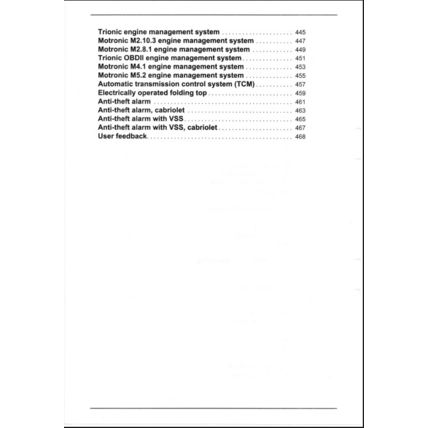 Saab 900 Electrical System Wiring Diagrams Workshop Manual 1996 199731196 PDF