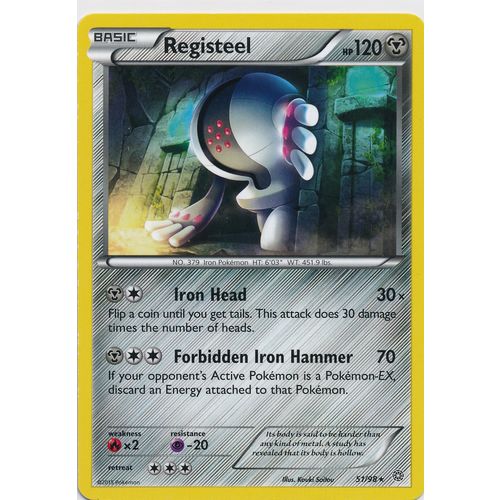 Pokemon Ancient Origins #51/98 Registeel