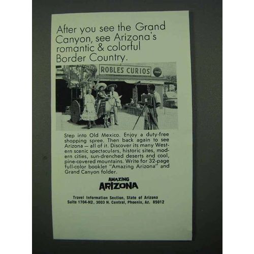 1969 Arizona Tourism Ad - After You See Grand Canyon