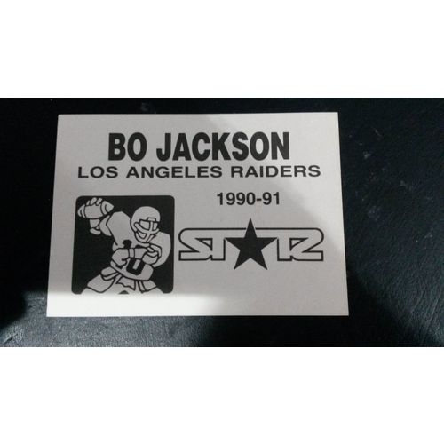 1990 STATZ Bo Jackson Excellent (5) Los Angeles Raiders
