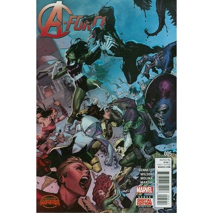 A-Force (Vol 1) # 005 NM MODERN AGE COMICS