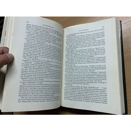 1990 1ST EDITION DALE BROWN "HAMMER HEADS" WAR FICTION USA HARDBACK BOOK (P5)