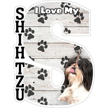 I Love My Shih Tzu Fridge Magnet