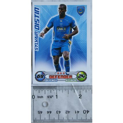 2008/09 Topps Match Attax Trading Card - Sylvain Distin, Portsmouth FC